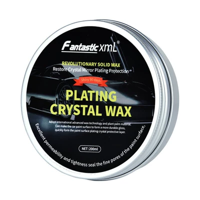 Factory Direct Sales Car Crystal Wax Long-Lasting Crystal Mirror Protection Wax Deep Care for Car Paint Anti-Dirt and Waterproof (Car wax) - metal-crystal-plating-wax-english-200ml