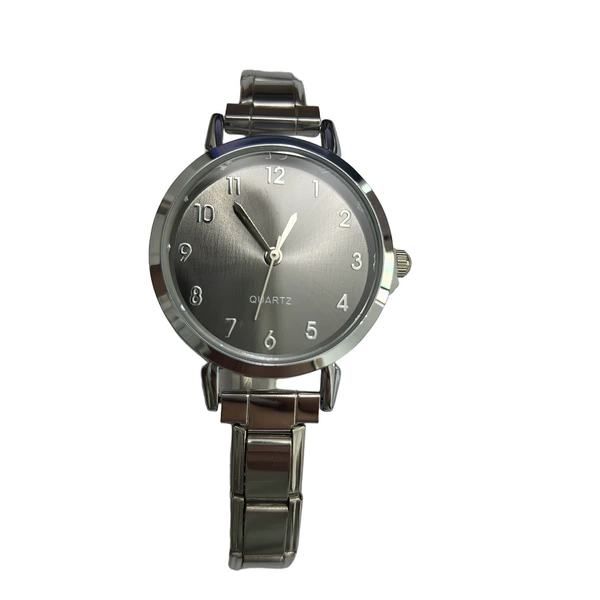 3365-module watch round black silver