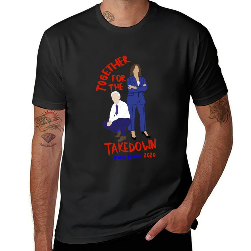 Joe and Kamala T-Shirt Graphics Sublime Men's T-Shirts European and American Cotton Joe and Kamala T-Shirt Graphics Sublime Men's T-Shirts European and American Cotton