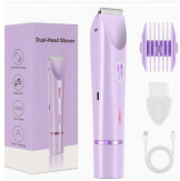 Cross-border electric female shaver for intimate care, all-in-one trimmer for underarm hair, private parts, and pubic hair