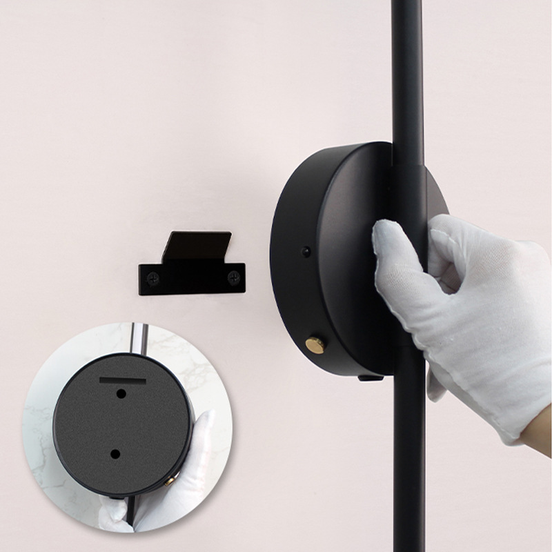 Transfronterizo caliente sin cable de carga lámpara de pared lámpara de pared cabezal de cama batería integrada moderna minimalista LED sensación avanzada