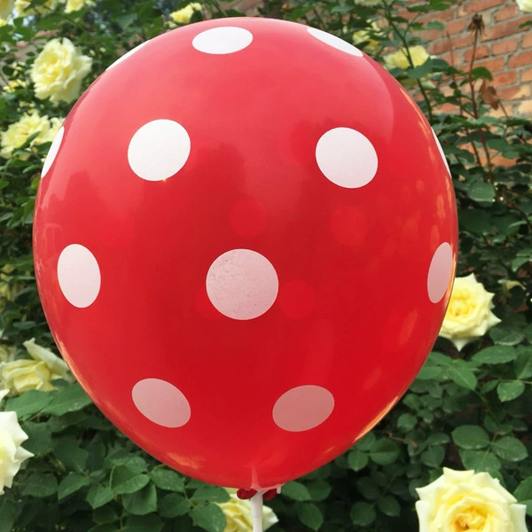 Red white dot
