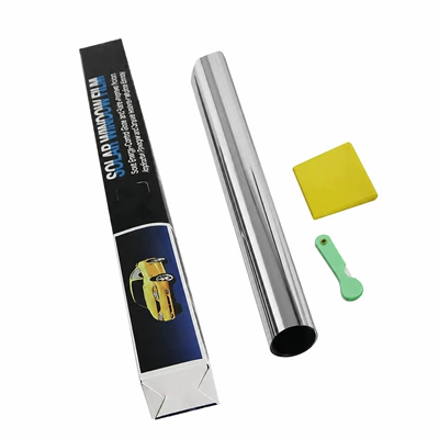 Automotive Film – Explosion-Proof Sun Protection Heat Insulation Film - 50cm3m-silver-film