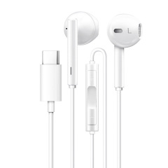 オリジナルの高品質有線ヘッドフォン 3.5 丸頭穴タイプ C Huawei Apple 15/16 Xiaomi vivo に適しています