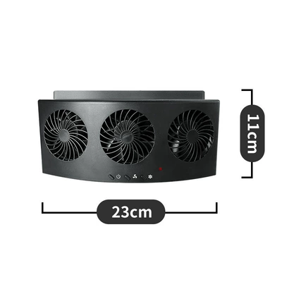 Odor Removal Electric Fan, Digər kiçik elektrik cihazlar - 988-exhaust-fan-black-usb-plug-in-model