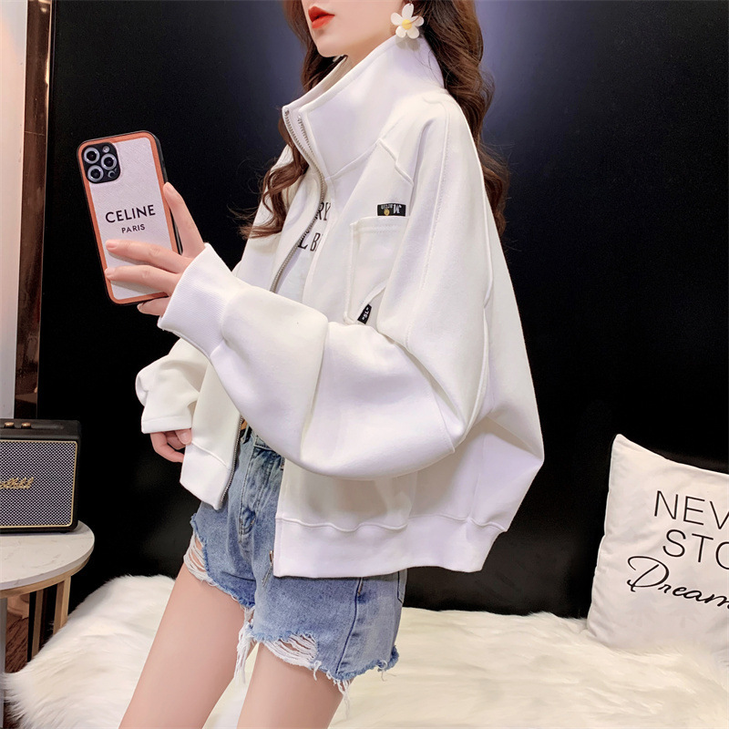 春と秋の新型韓国版ファッションの薄いタイプのショートカーディガンの上着の女性のファッション|undefined