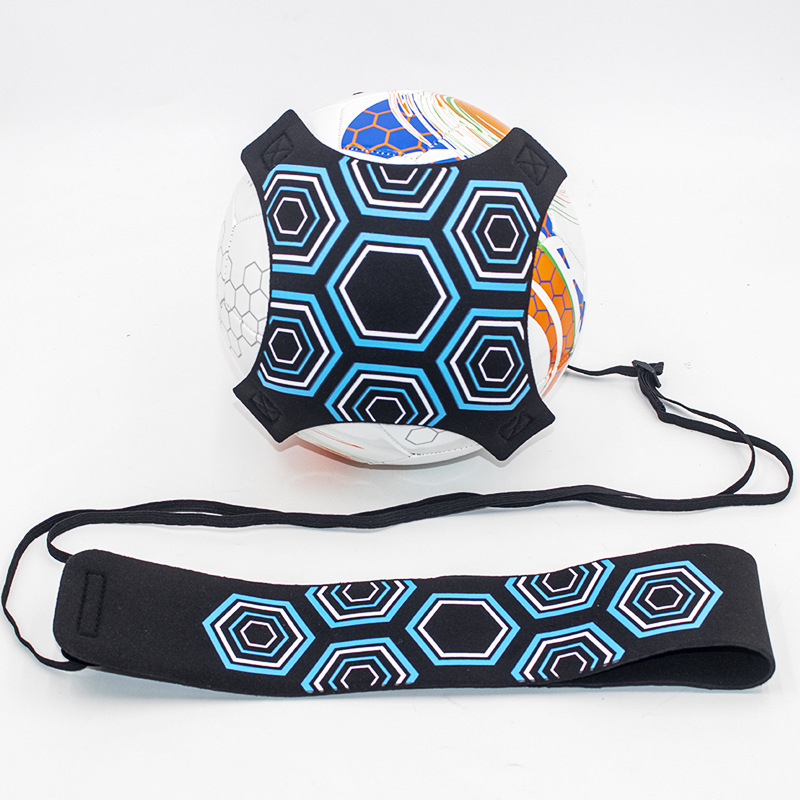 儿童训练练习弹力绳足球颠球带足球回旋绑带工厂直供可定做logo