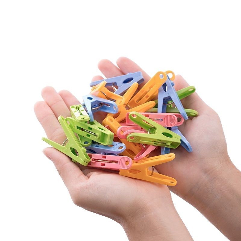 Clip de ropa doméstica para ropa interior antideslizante fuerte a prueba de viento para calcetines de ropa interior