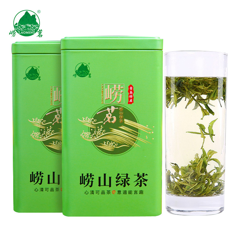 茶叶绿茶叶散装云雾新茶崂山绿茶礼盒装高山青岛浓香豆香500g