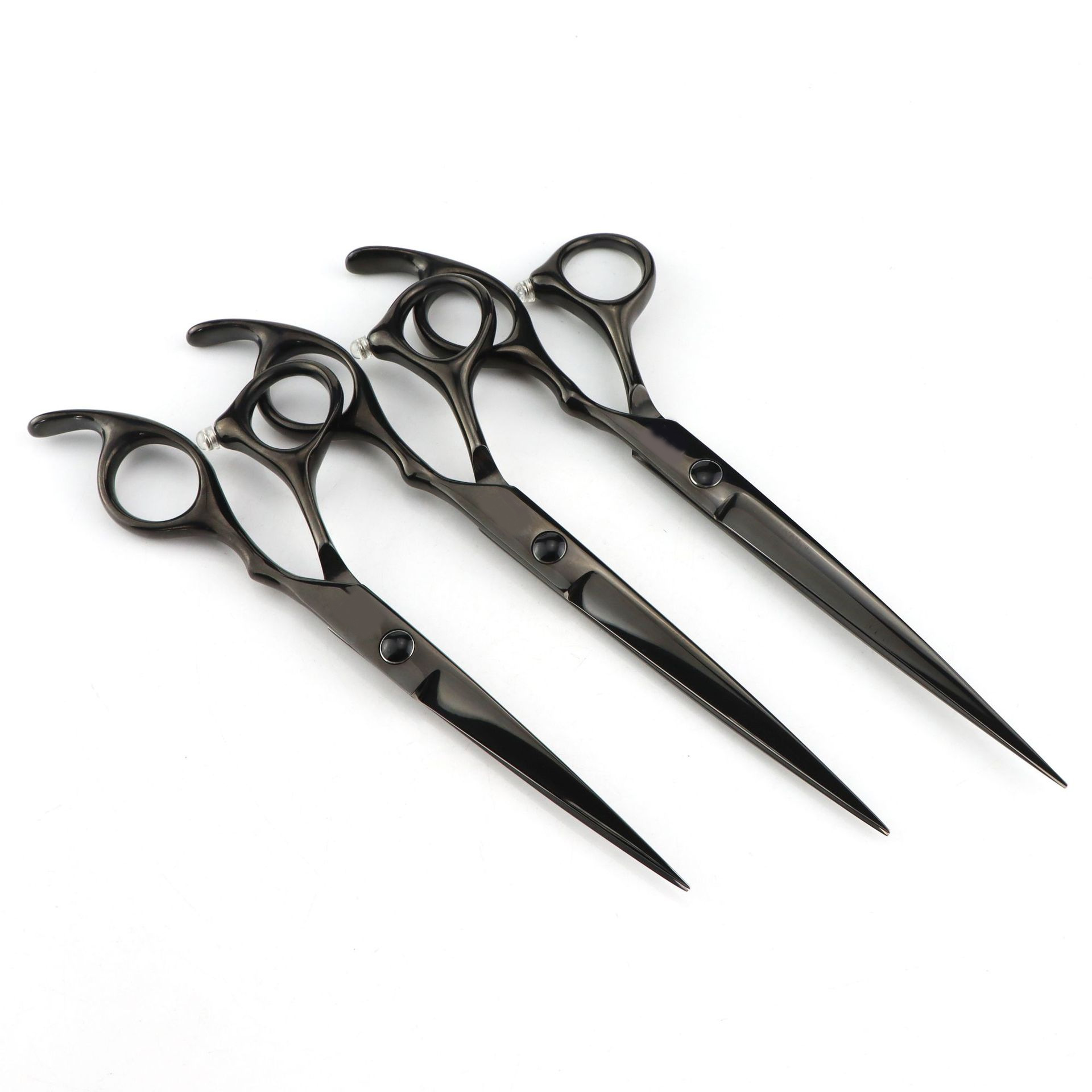 Ciseaux de coiffure professionnels pointe fine et lame plate_voghion.com