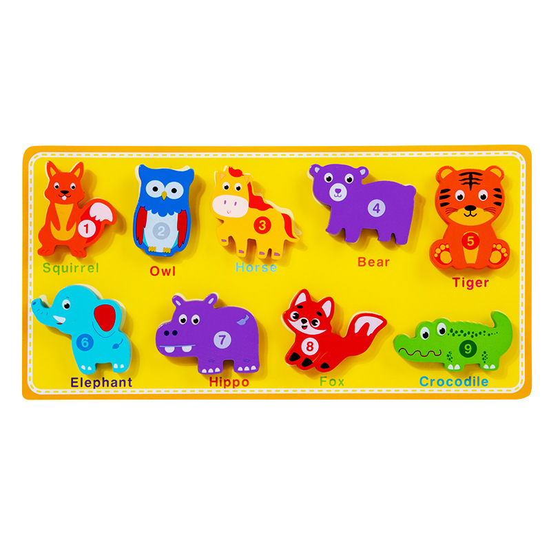 Niños rasgar y tirar pegatinas de rompecabezas Velcro pareja rompecabezas multi-tema mano-ojo coordinación ejercicio juguetes de educación temprana