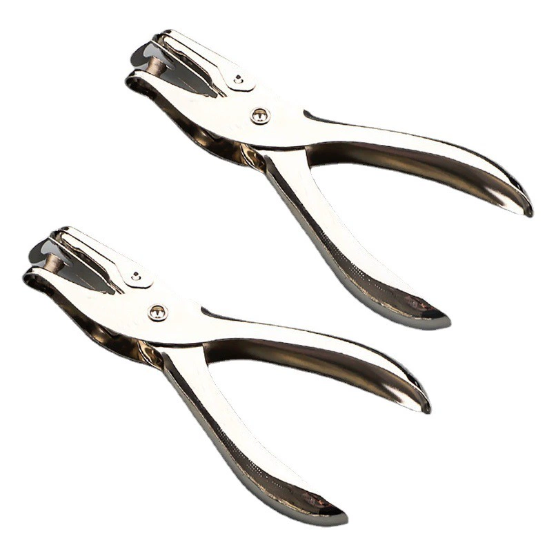 Дырокол Круглый Дырокол Закладка для бумажных карт Ручная мини-перфорация для маленьких отверстий Студенческий канцелярский переплет