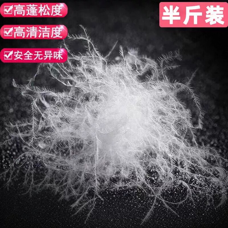 Bulk New National Standard 90 White Duck down Manufacturer Wholesale down Jacket Filling, Duvet Filling, down Sleeping Bag Filling