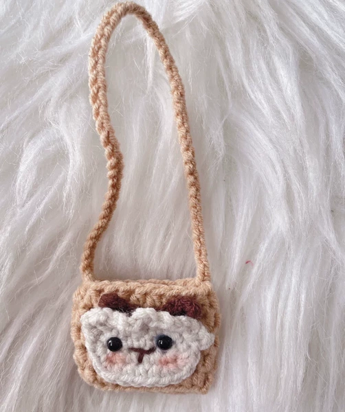 Lamb small shoulder bag (finished product)