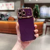 Wave Electroplating Big Window-Dark Purple Double Love