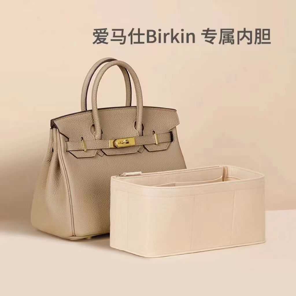 Birkin 25/30/35 üçün çanta daxili təşkilatçı və astar