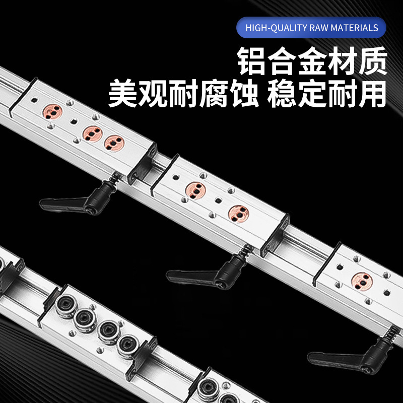 直线导轨SGR系列高速静音运转内置双轴心直线导轨SGB锁紧滑块滑轨|undefined