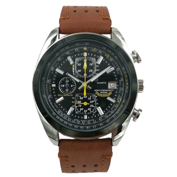 Universal quartz steel belt, watch, box