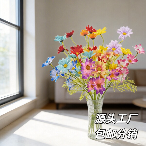 Simulation flowers wholesale small chick silk flower home…