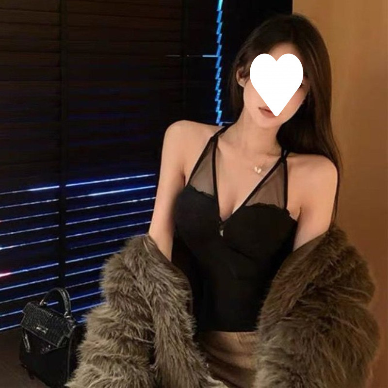 Tejería de malla de encaje de hielo hermoso cinturón de espalda mujer cojín de pecho integral delgada ropa interior de encaje sexy