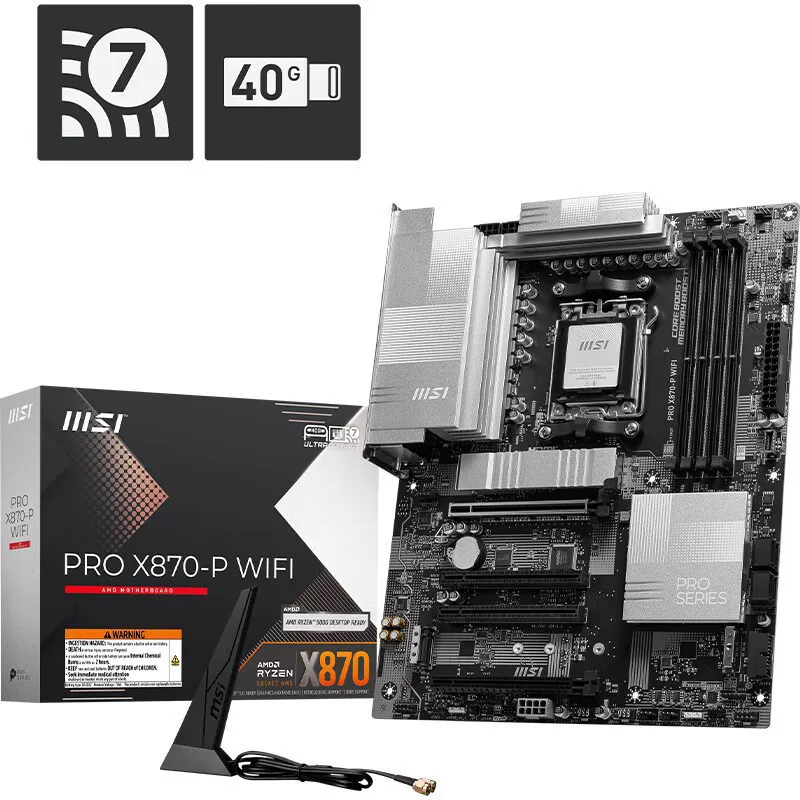 Совместимая материнская плата pro, x870, D5, 9950×, 9800×3, 3D