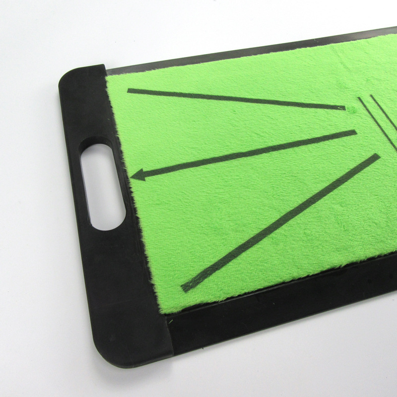 Fuente de fábrica al por mayor de golf swing entrenador swing golpear mat golf golpear mat marca se puede mostrar