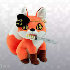 跨境新款 Ghost of Tsushima Plush 对马岛之魂 毛绒玩具公仔