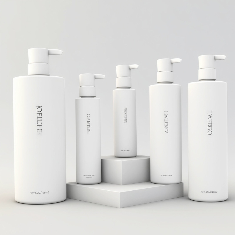 150ml300ml平肩白色洗护瓶洗发水沐浴露按压瓶500ml护发素塑料瓶|undefined