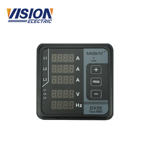 柴油機發電機多功能表監控儀控制器GV59油溫油壓水溫轉速表GV58VS