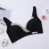 Underwear for breastfeeding, comfortable supporting postpartum wireless bra for pregnant