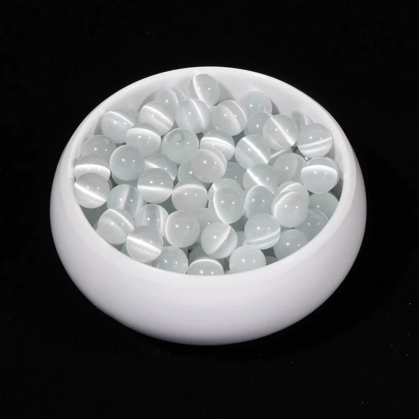 White Cat Eye Stone