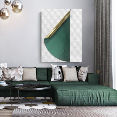 金属不锈钢3D装置现代客厅酒店装饰样板间立体画铁皮 工艺画|ms