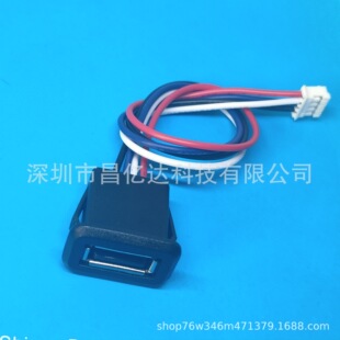 USB��ˮ����ʽAĸ ע�ܳ�����о���D������ ֱ������ʽ���b