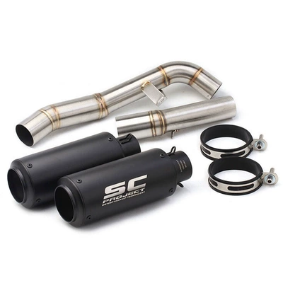 Motorcycle exhaust pipe — Z1000/Z1000SX/R/NINJA1000 - l-2007-2009