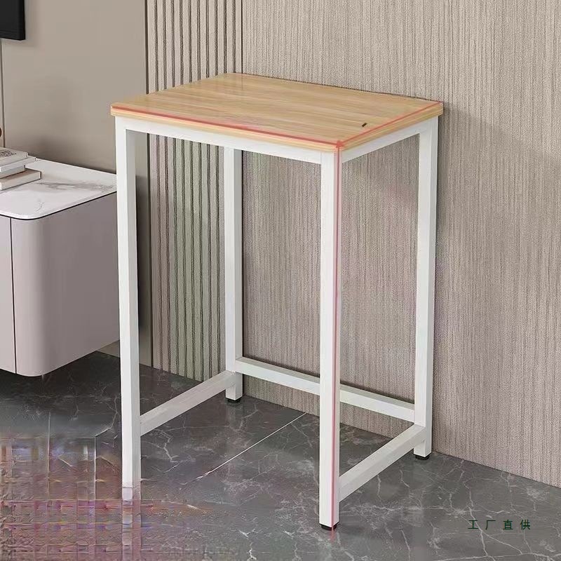 简易小桌子靠墙边几单层置物架出租屋台式家用电脑桌办公学生书桌