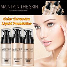 Color Correction Liquid Foundation Moisturizing Makeup Conce