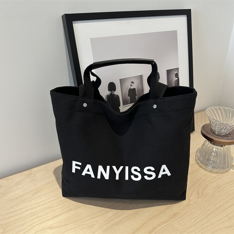 Bolsa de lona de gran capacidad para mujeres 2024 invierno nueva bolsa de hombro bolsa de viaje de clase de estudiantes universitarios