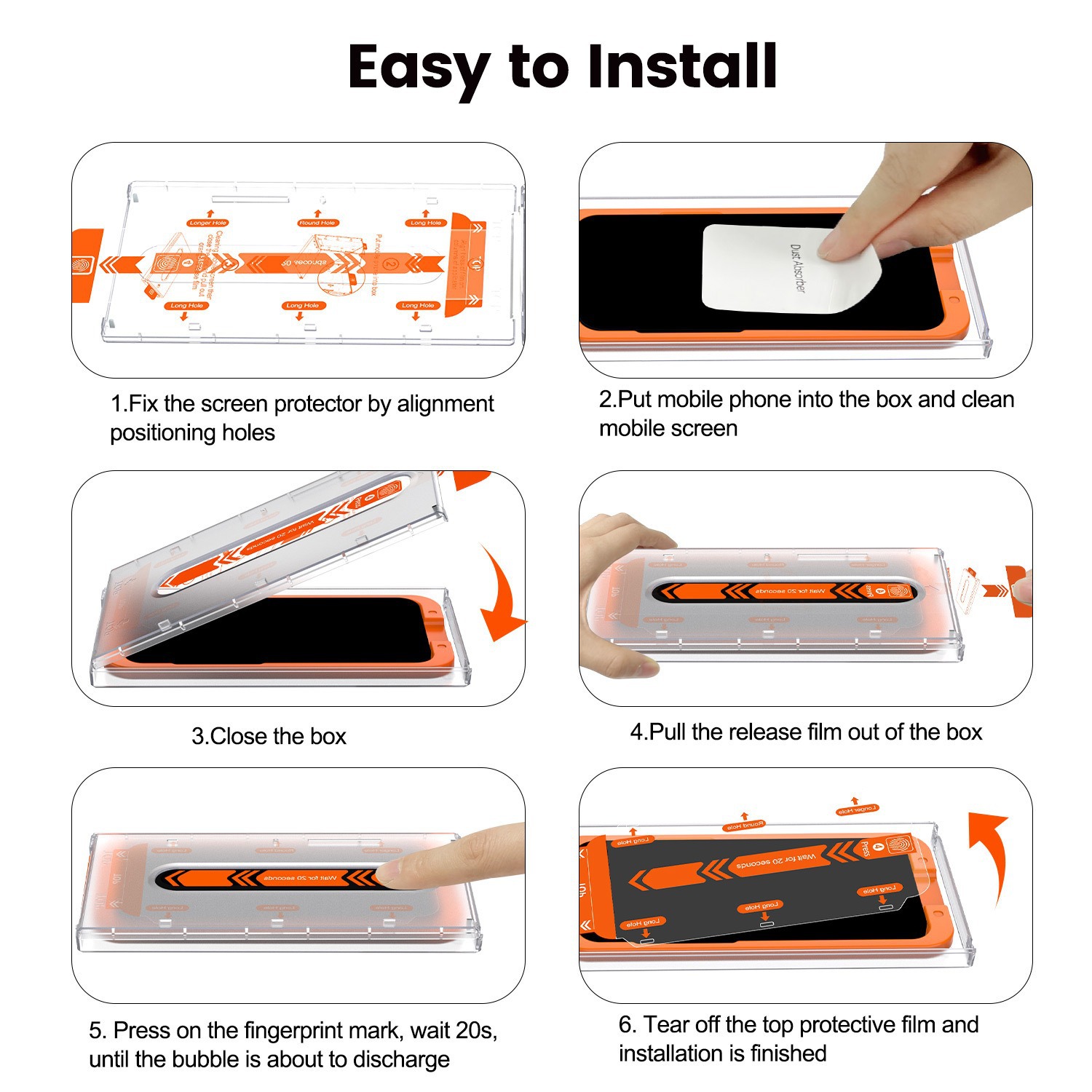 Aplicable a Samsung s25U / S24 + / S23 / S22 + cámara limpia de polvo película endurecida a prueba de polvo contra caídas artefacto de película
