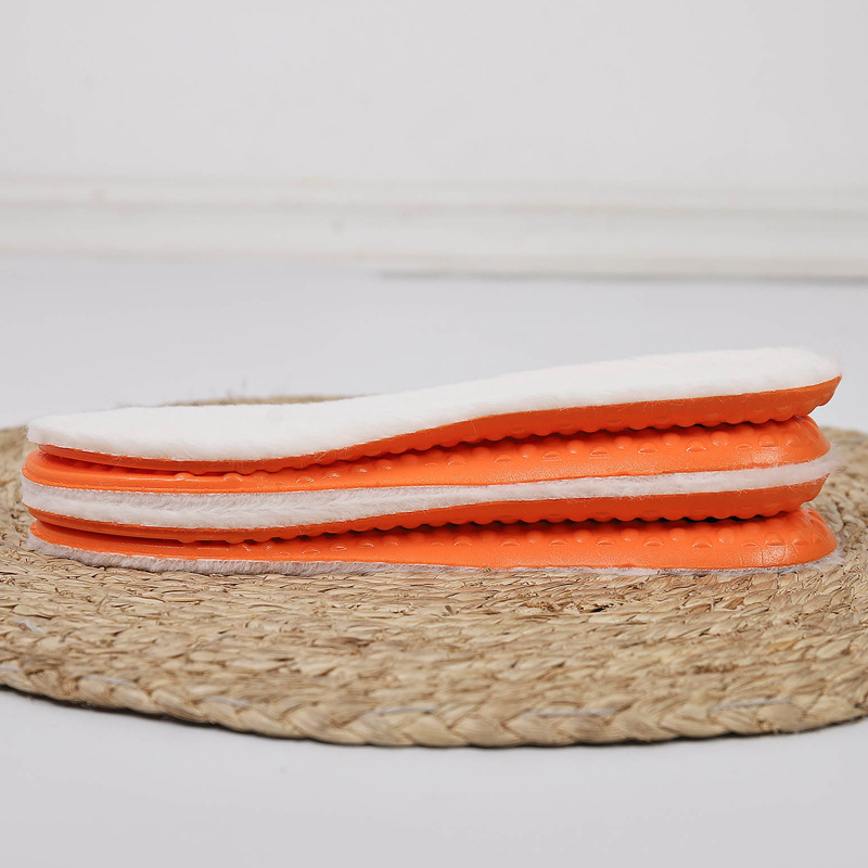 定制冬天保暖鞋垫男女加厚兔貂毛吸汗防臭羊毛踩屎感 加绒冬季