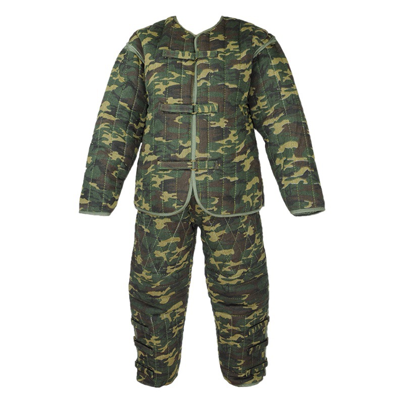 Ropa protectora de camuflaje de lona entrenador de perros entrenamiento de perros suministros para mascotas ropa de entrenamiento Equipo de trabajo para perros equipo de protección