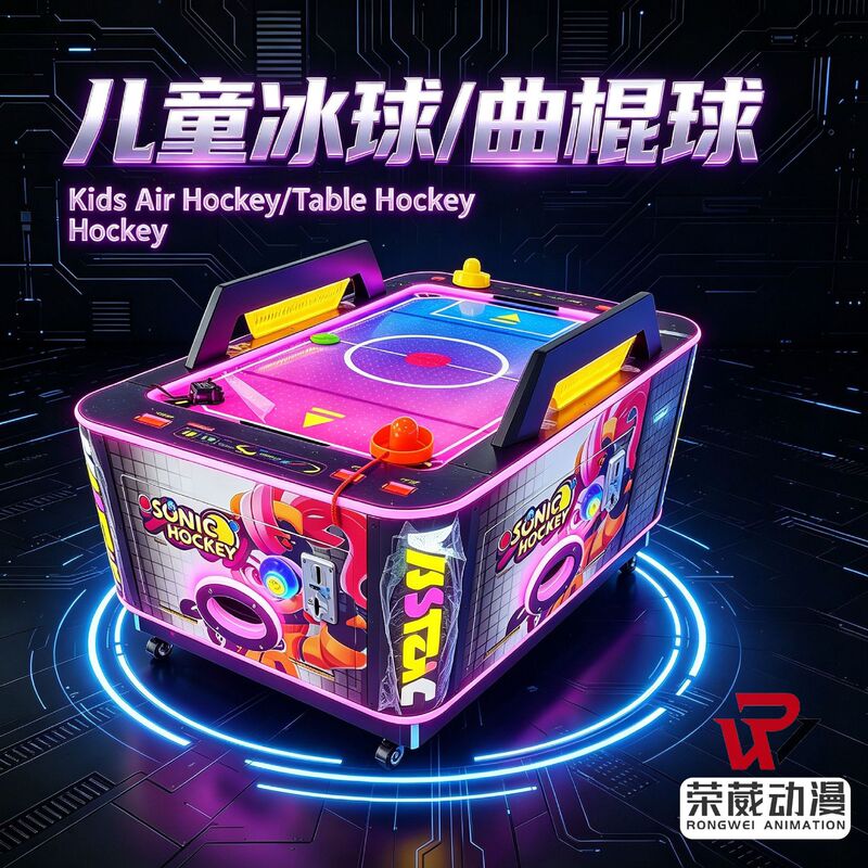 Children's Ice Hockey Interactive Indoor Coin-Operated Ice Hockey Machine Parent-Child Interactive Hockey Video Game Machine
