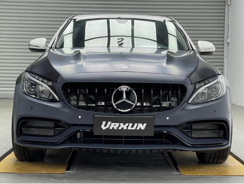 Applicable to 15-21 Mercedes-Benz c200260 300 180 W205 to c63amg front and rear bars to surround the middle net cover