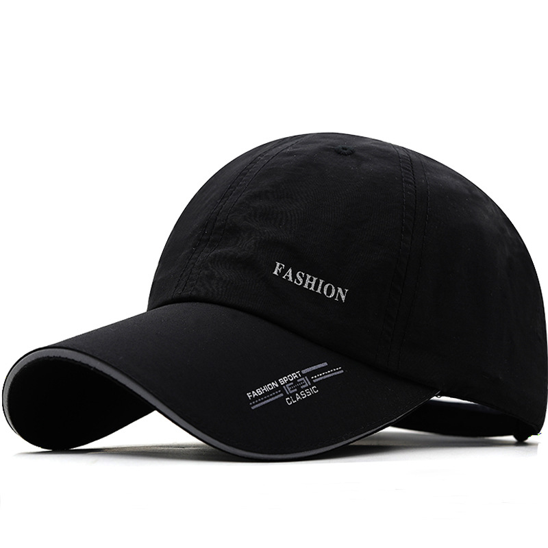 Unisex Fashion Solid Color Emoroidery Curved Eaves Baseball Cappicture4
