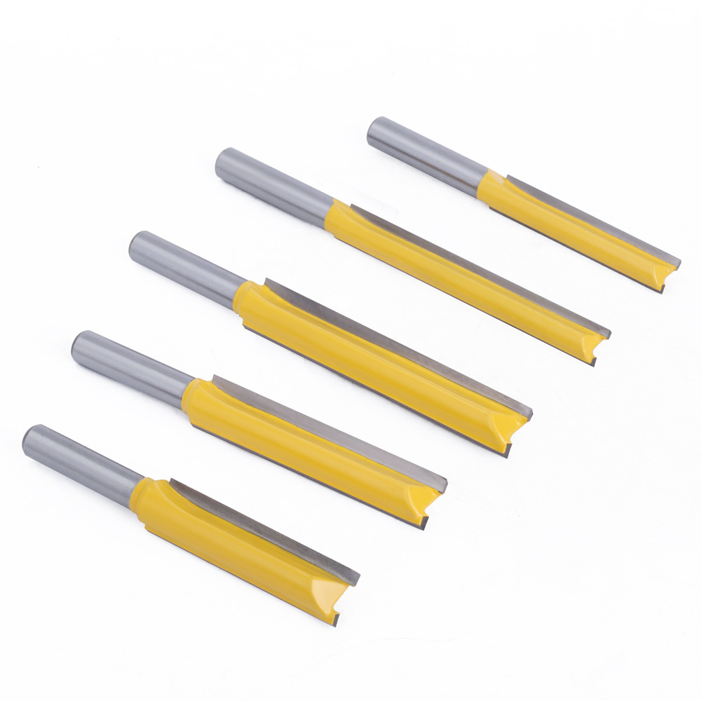 Cuchillo recto alargado de 8 manijas cuchillo de ranurado cuchillo recto de doble hoja cuchillo recto alargado cortador de la máquina de corte de carpintería