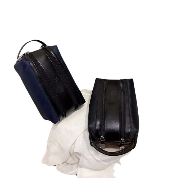 Cosmetic bag for men and women wet and dry separation