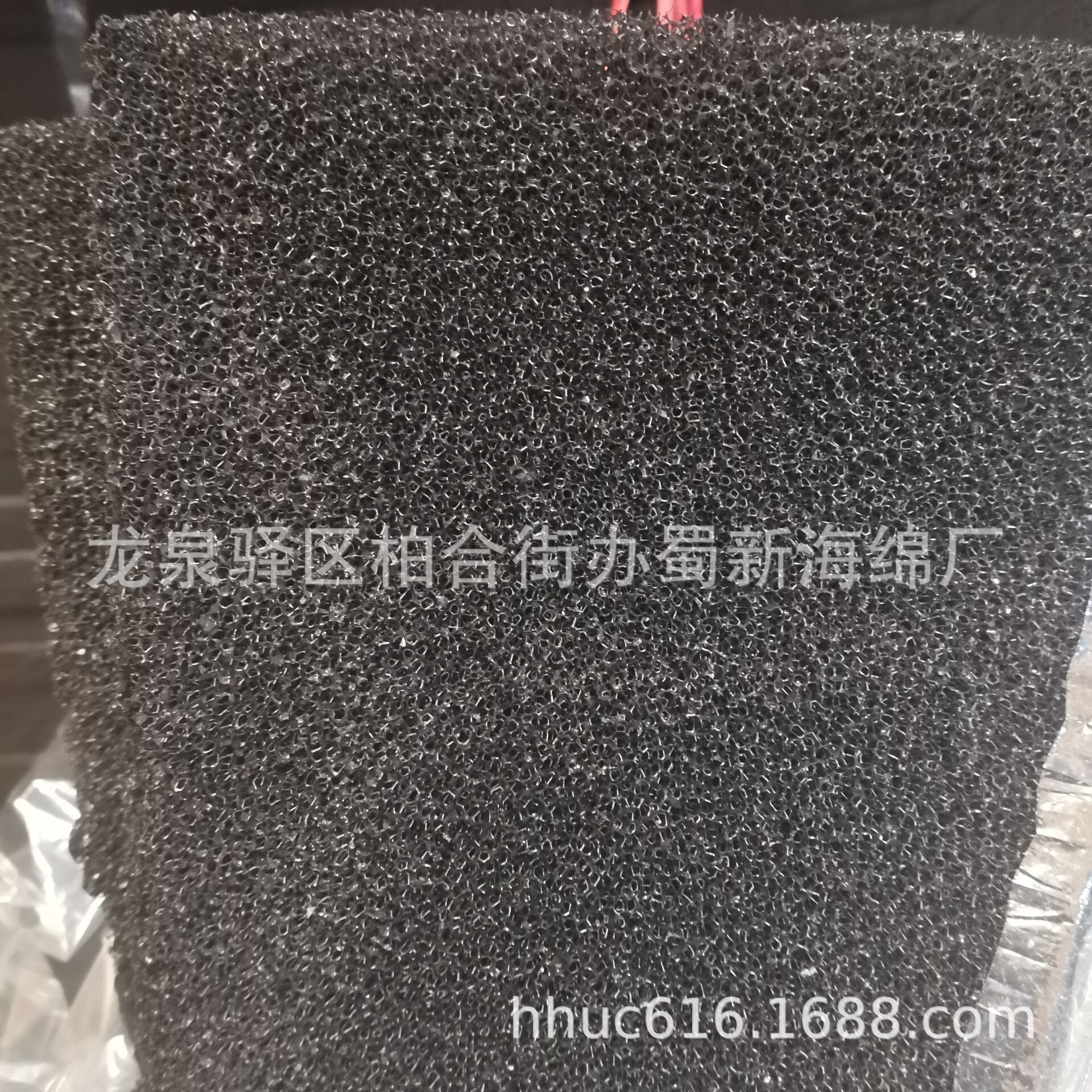 供应污水处理网孔聚氨酯海绵/喷泉设备过滤降噪泡棉/网状过滤海绵