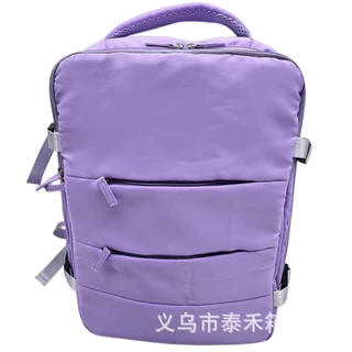 工厂定制休闲双肩包女士户外旅行包干湿分离健身运动包大容量背包