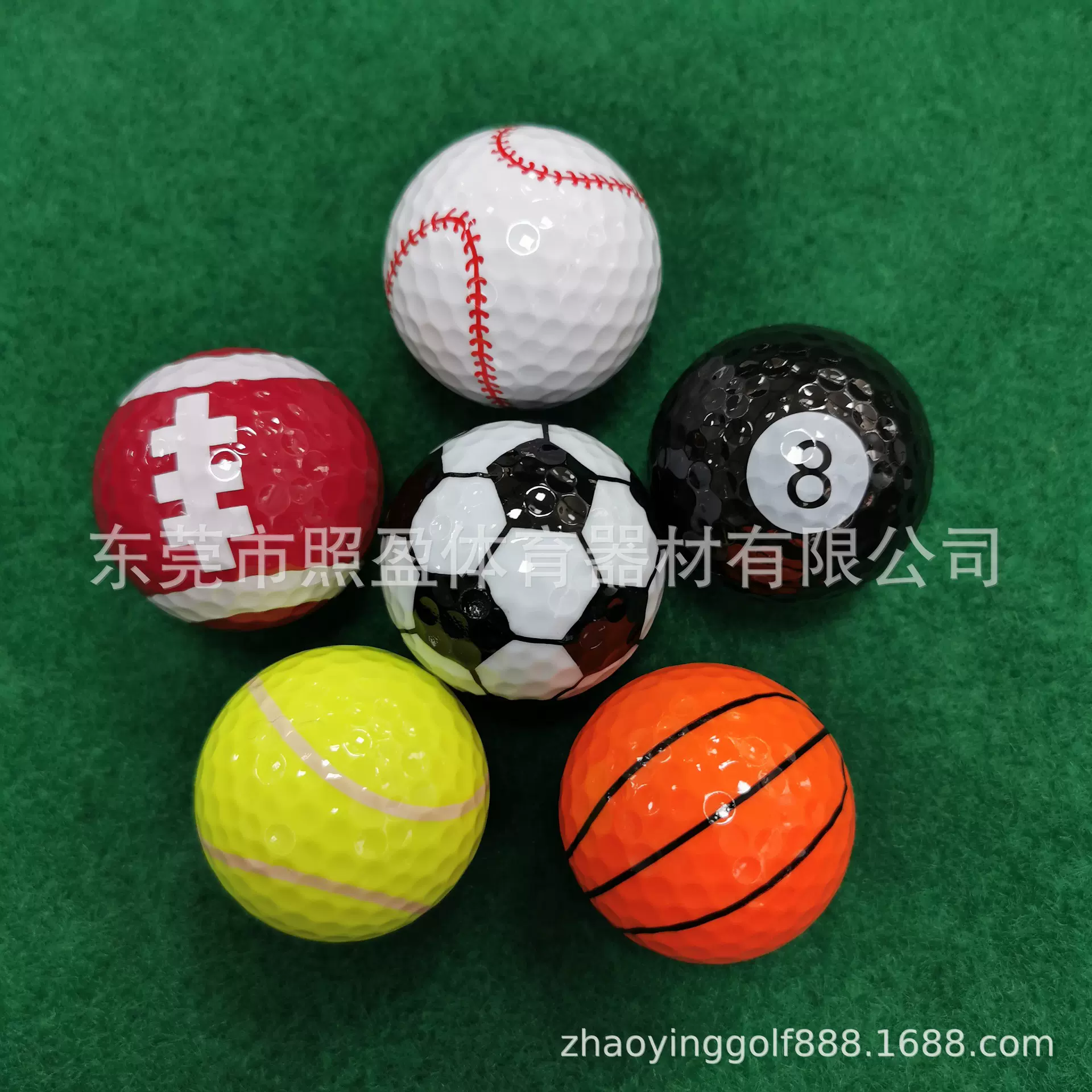 源头工厂高尔夫礼品球  运动球 双层练习球  比赛球全新