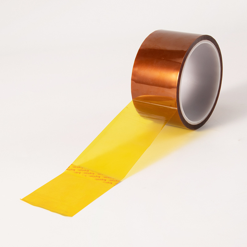 Brown high temperature adhesive PI gold finger tape, gold high temperature adhesive, insulating tape, Kapton, polyimide