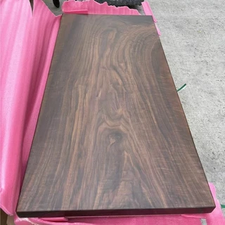 北美黑胡桃木板大板桌升降腿桌面原木书桌板电脑桌面板实木板定制